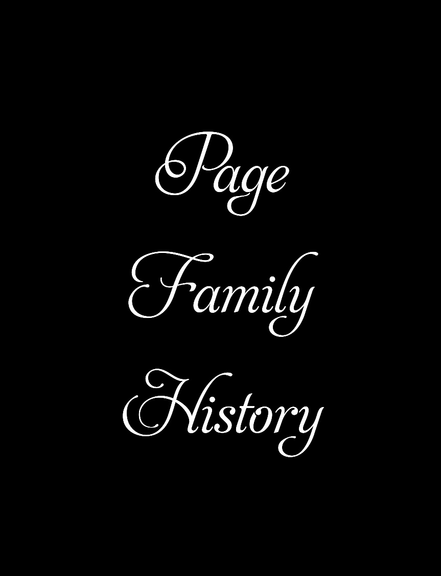 Page family history