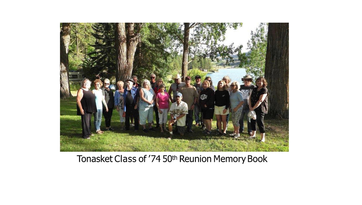 Tonasket 50th Reunion Memory Book Adobe Acrobat PrestoPhoto