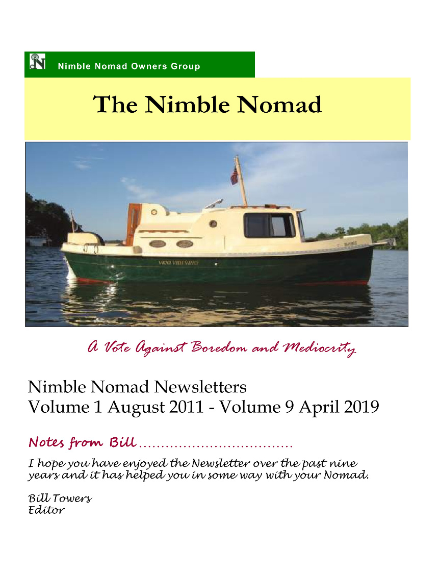 Nimble Nomad Newsletters August 2011 - April 2019