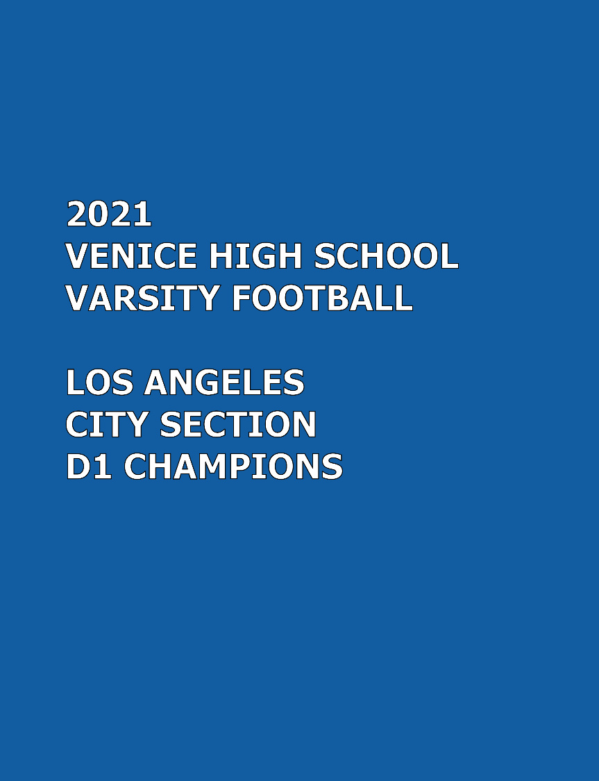 Venice High School 2021 Football Apple Keynote PrestoPhoto