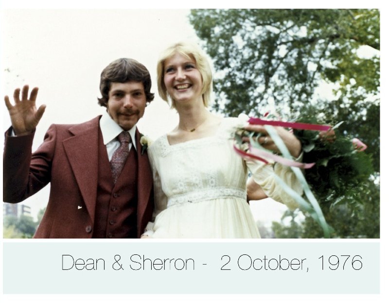 Dean and Sherron Wedding