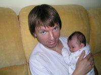 Relaxing, on the best sofa ever