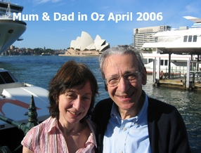 Mum & Dad in Oz April 2006