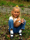 Taylor at Faye Byrd's House