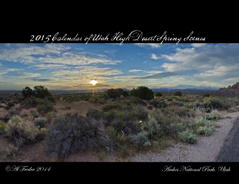 2015 Calendar of Utah High Desert Scenes