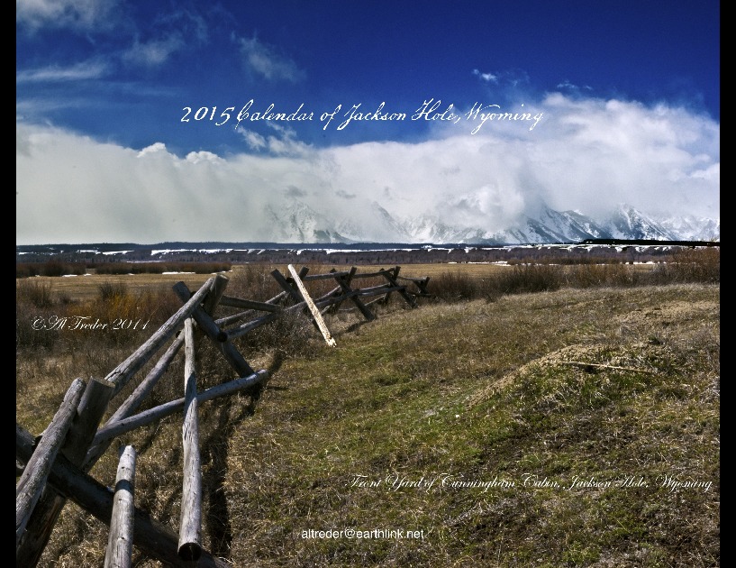 2015 Calendar of Jackson Hole, Wyoming