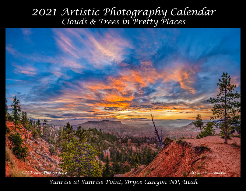 2021 Artistic Landscape Calendar