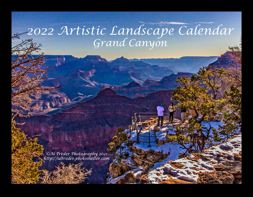 2022 Artistic Landscape Calendar - Grand Canyon
