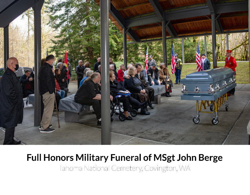 John Berge Funeral