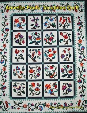 Annette Pauls' Jacobean Quilt