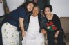 Rovi and her sister with Christina in Mizoram