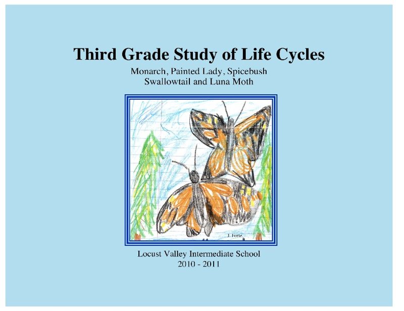 Third Grade Study of Life Cycles - 2011
