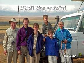 O'Neill Clan on Safari