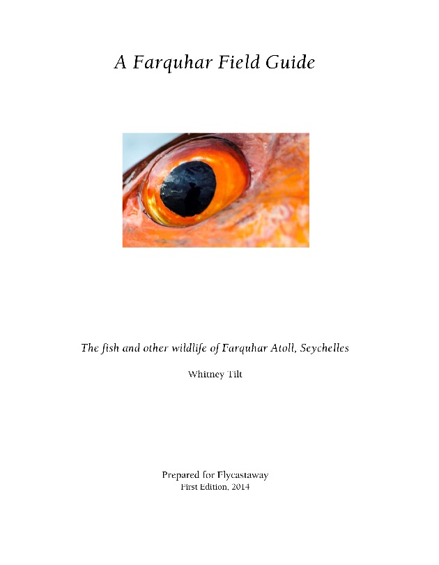 Field Guide To Farquhar Atoll 4-27-14 Final For Book