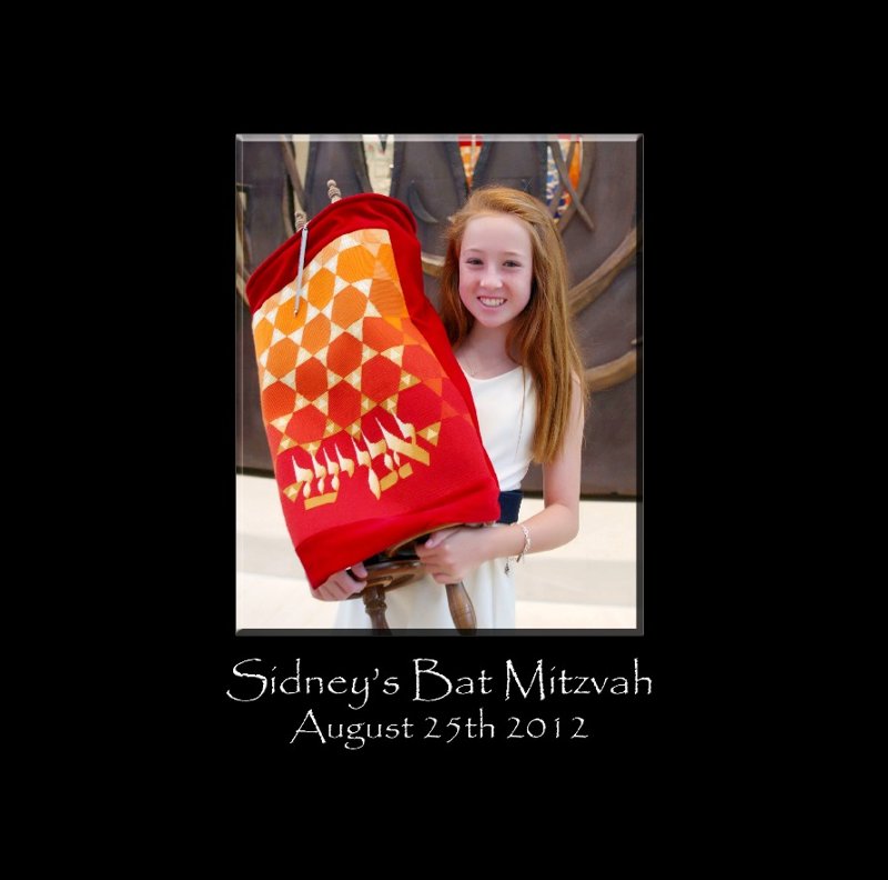 Sidney's Bat Mitzvah