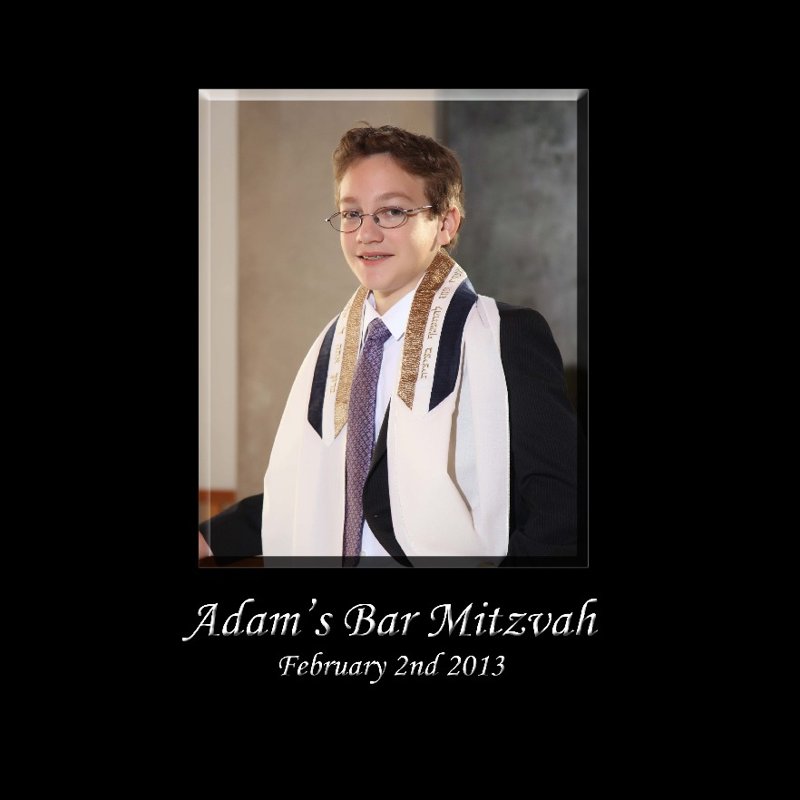 Adam's Bar Mitzvah