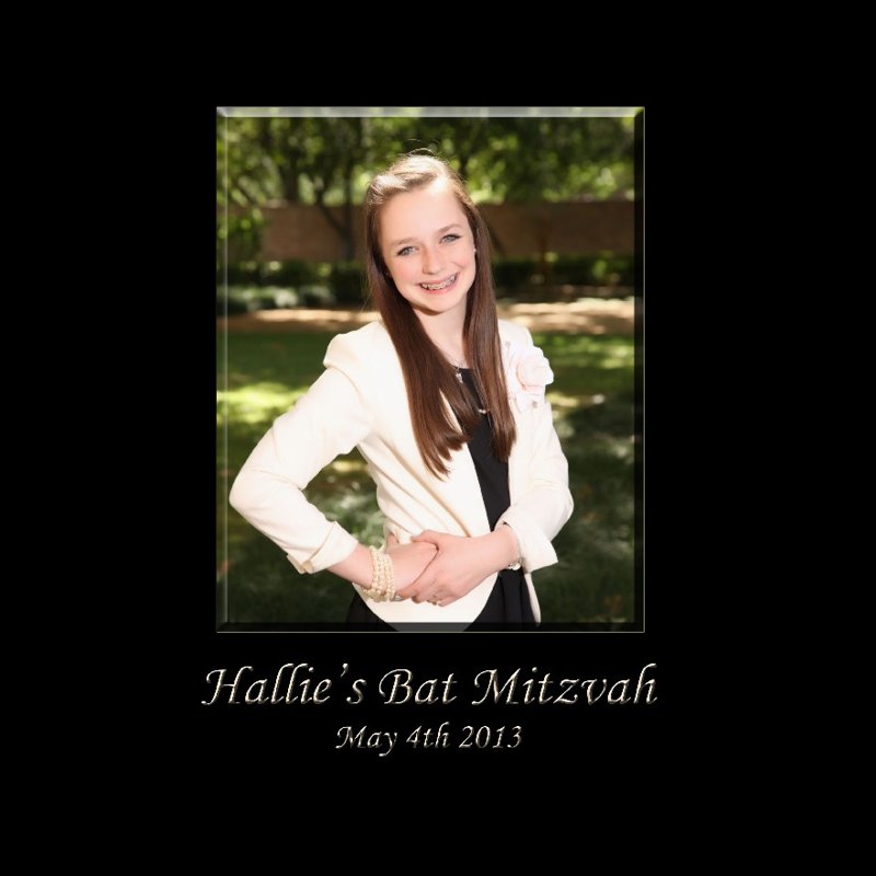 Hallie's Bat Mitzvah 1