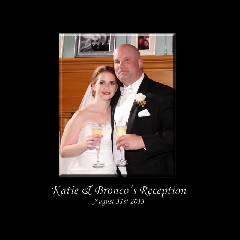 Katie & Bronco's Reception Book