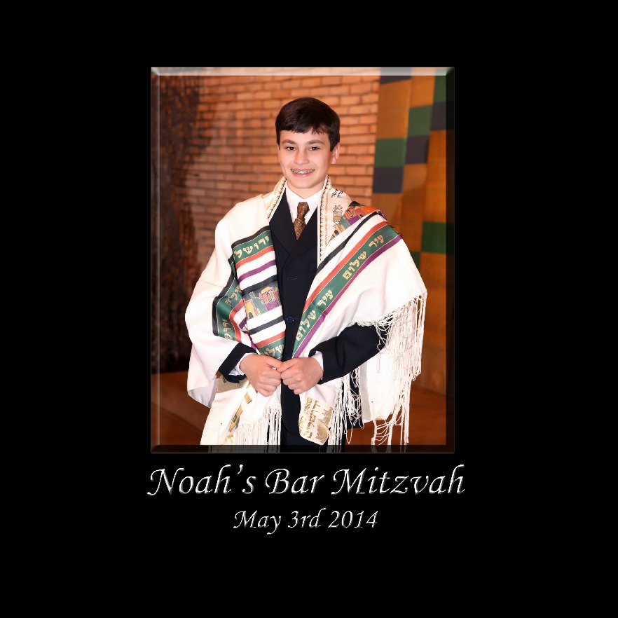 Noah's Bar Mitzvah Proof Book