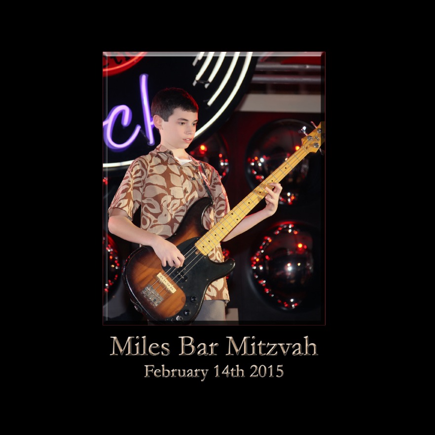 Miles Bar Mitzvah Book 2