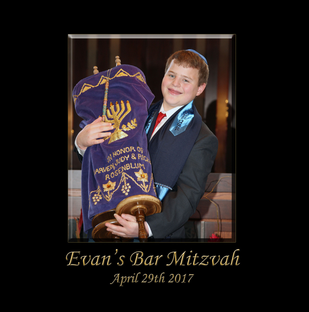 Evan's Bar Mitzvah Proofs