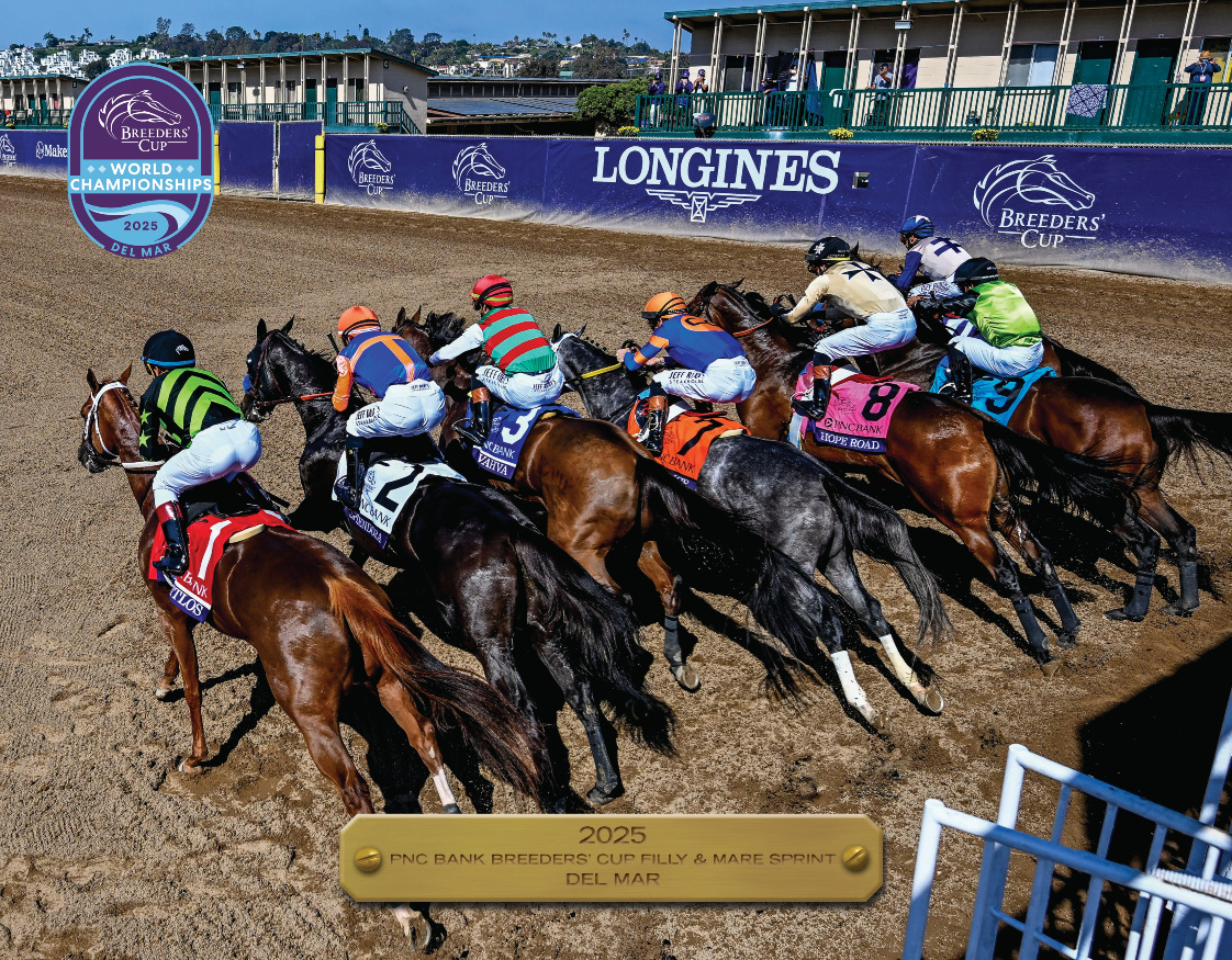 2025 PNC Bank Breeders' Cup Filly and Mare Sprint Participan