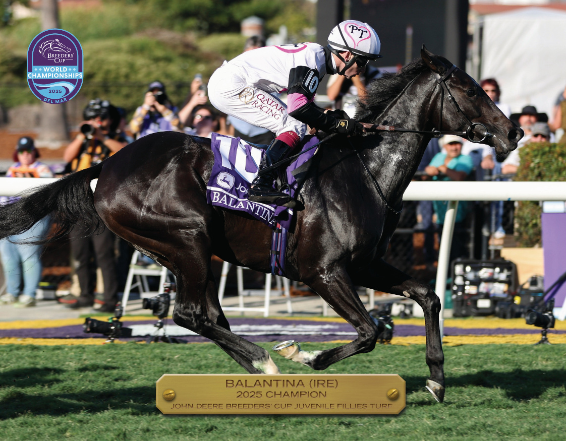 2025 John Deere Breeders' Cup Juvenile Fillies Turf Champion
