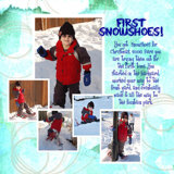 #131 1st Time Snowshoeing M