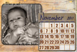 November Calendar 2011