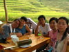 Lunch by the Rice Fields