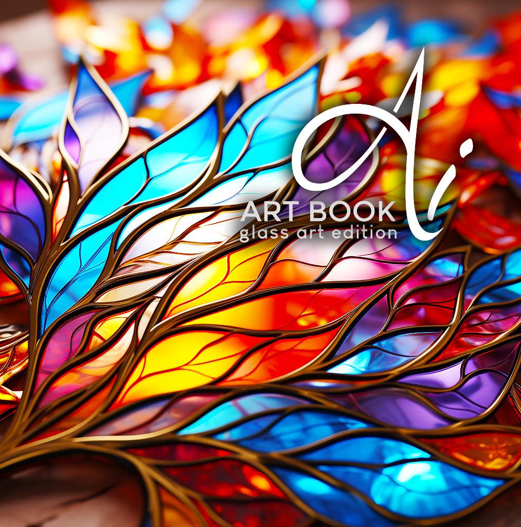 Ai Art Book glass art edition