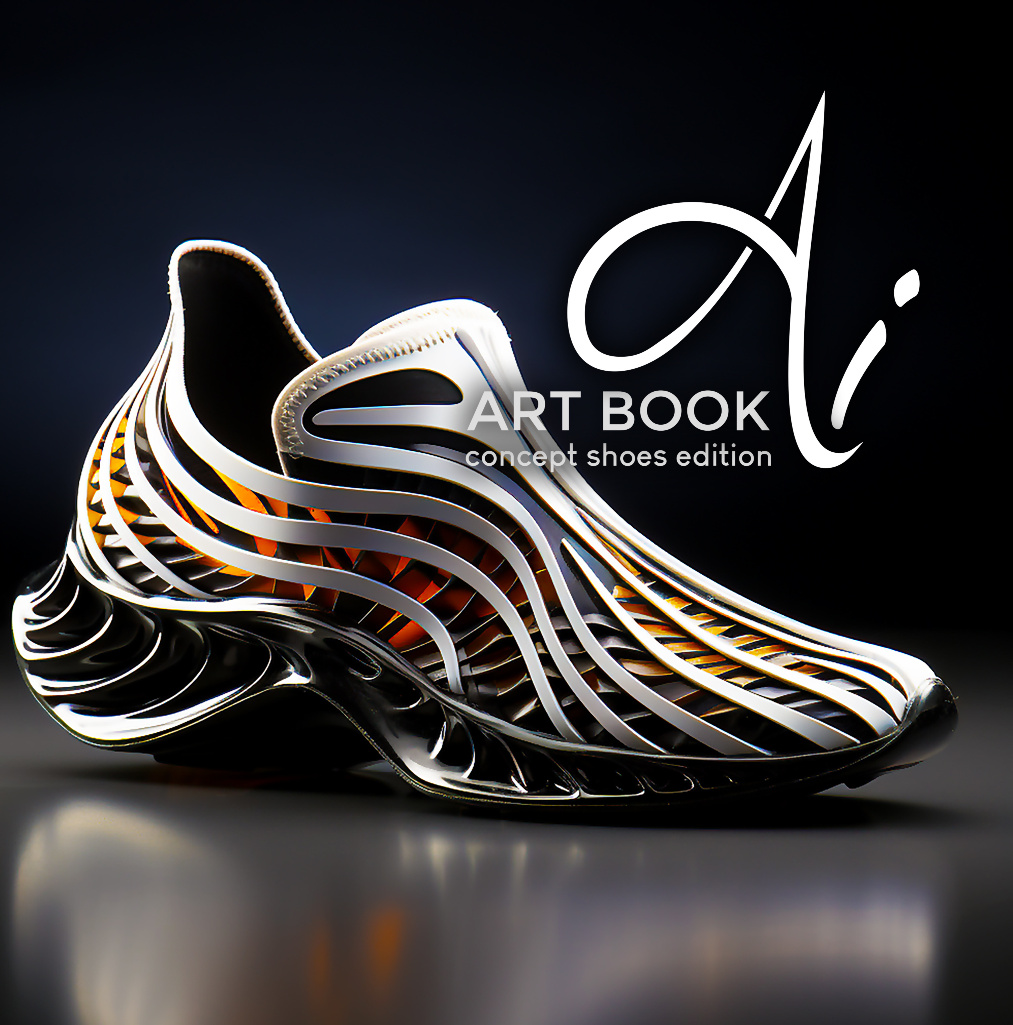 Ai Art Book concept shoes edition