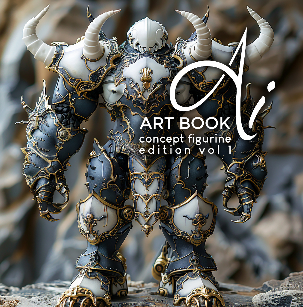 Ai Art Book concept figurine edition vol 1