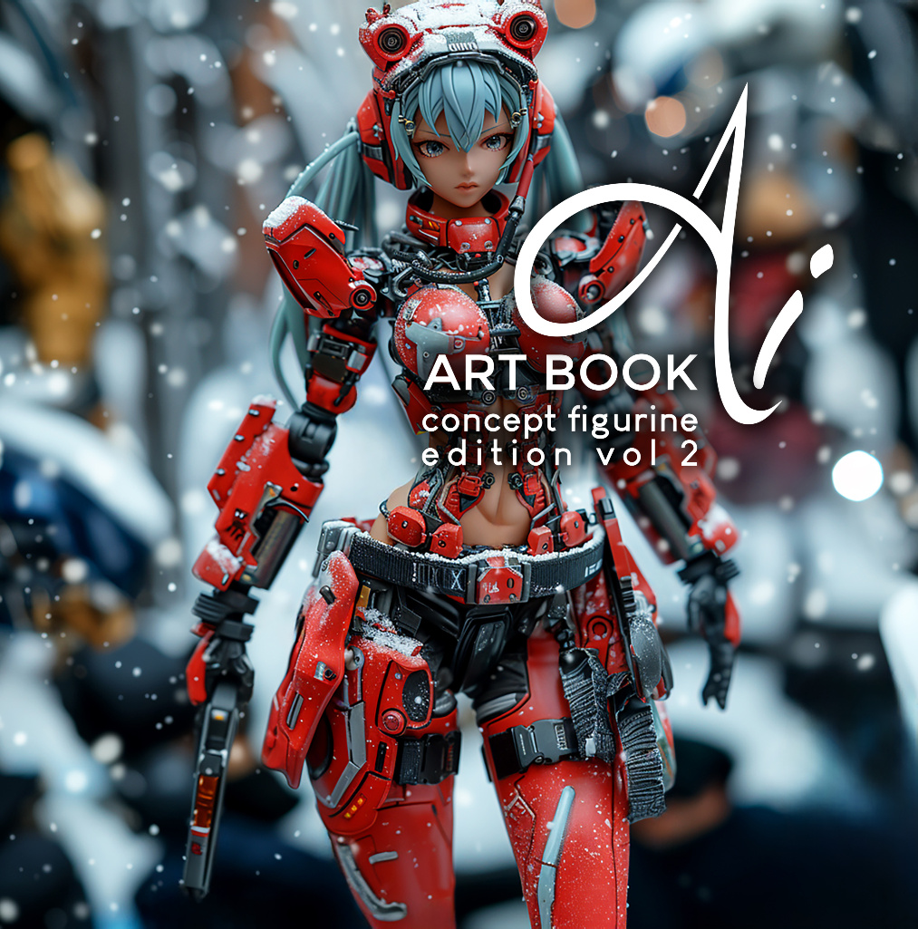 Ai Art Book concept figurine edition vol 2