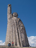 Morelos statue on Isla Janitzio