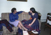Becky and Mom in KY apartment 1983