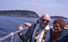 On a boat in Acadia 1980