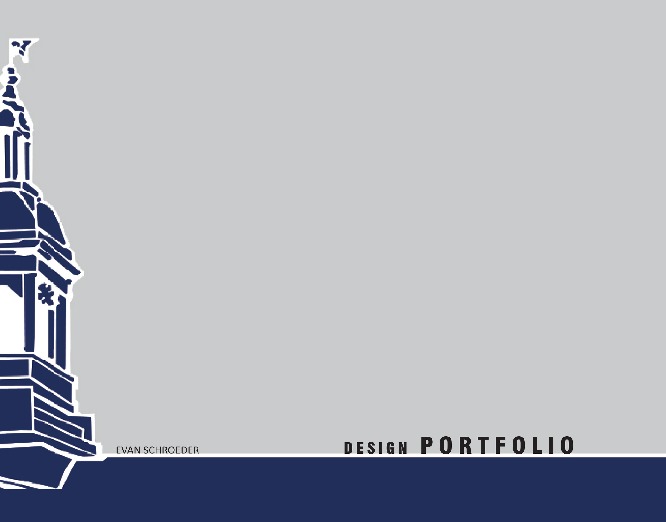 Schroeder Graduate School Portfolio 9x7 (print) Hardcover