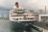 Cunard's CARONIA in Helsinki, Finland