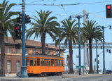 trolley car