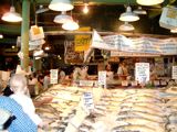Low Flying Fish at Pikes Place Fish Co