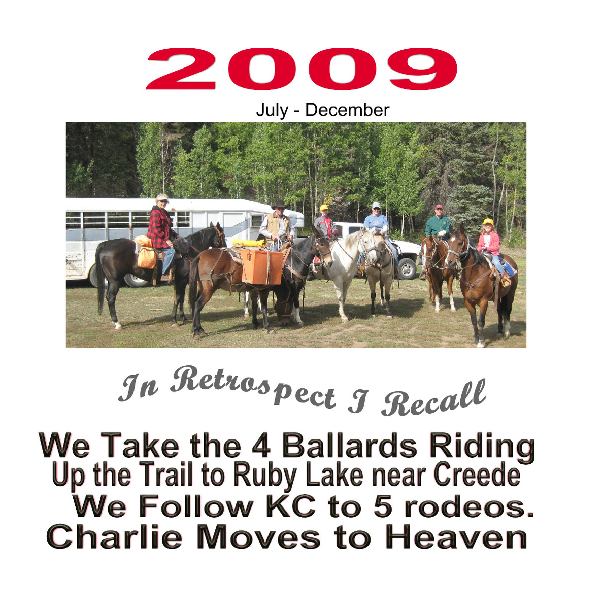 Jones Family - Jan - June 2009