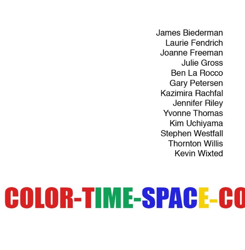 COLOR-TIME-SPACE