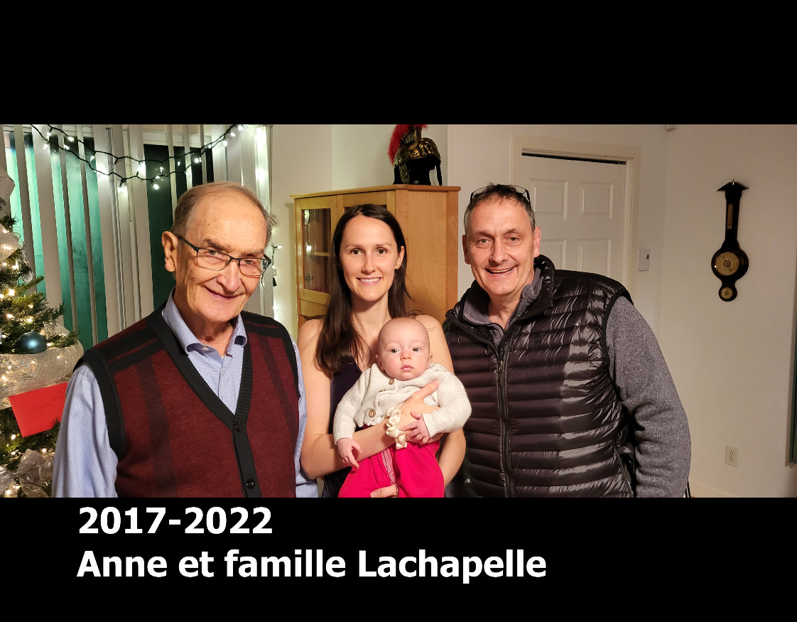 Anne Lachapelle 2017-2022