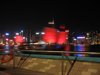 Junk in Victoria Harbour viewed from the Avenue of Stars