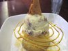 Cassava pudding, honeycomb and pecan ice cream from Thai Basil Cafe Bar