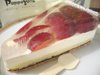 Cheesecake with grapes and white wine gelee from Pappagallo