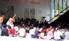 Filipino workers on Sunday, HSBC Main Building