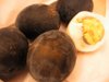 Eggs boiled in hot sulfur springs at Owakudani