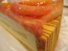 Peach bavarois from Qu'il Fait Bon